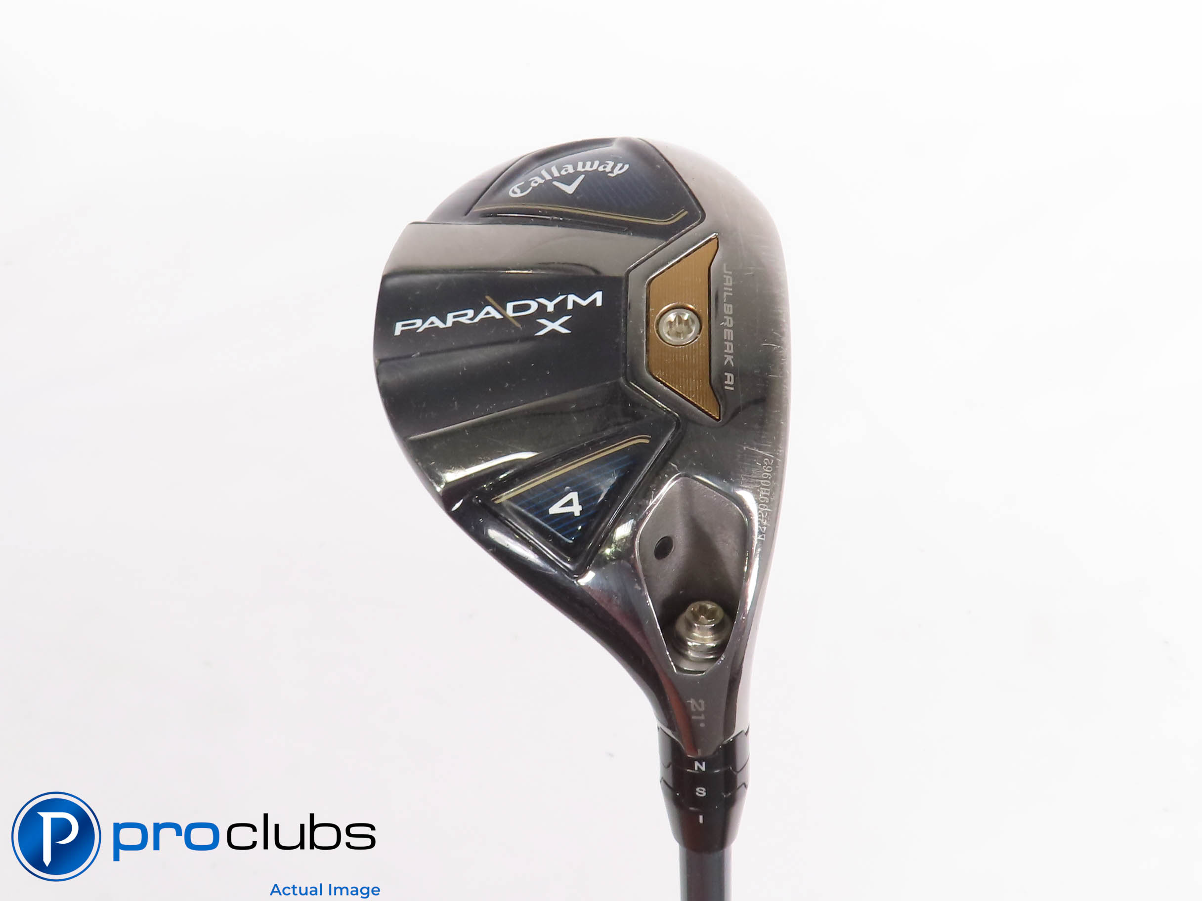 Callaway PARADYM X 21* 4 HYBRID - HZRDUS Gen4 65g 5.5